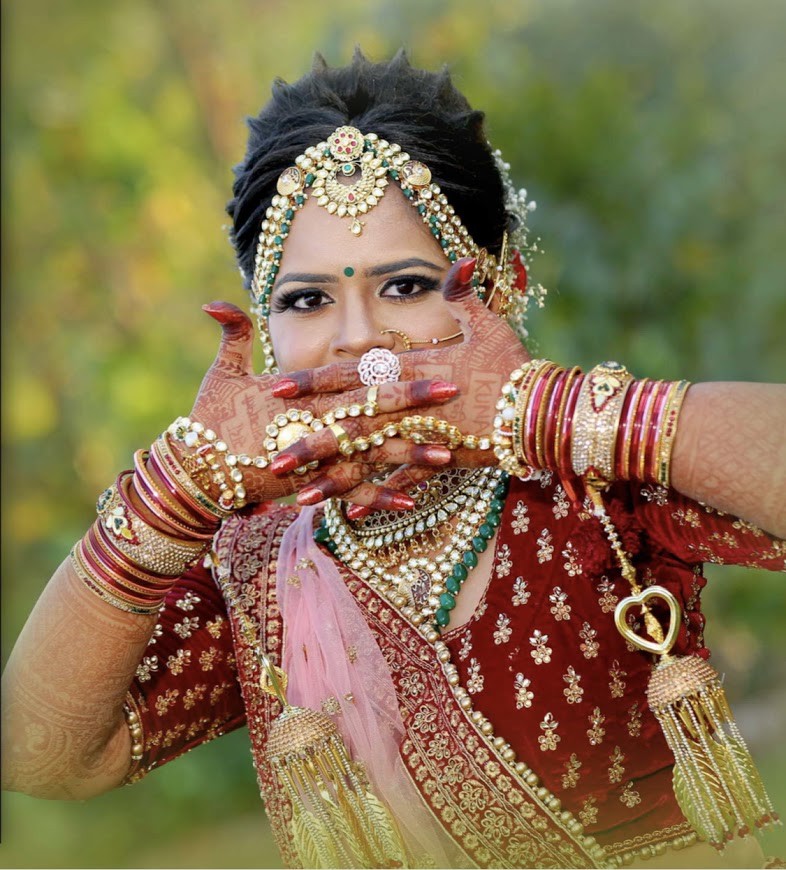 Top reviewd Indian Bridal Make-up Artist, Bridal hair stylist & Bridal Henna Artist  in Virginia / DC / MD ,(www.shruti-salon.com)