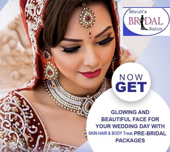 Shruti's Salon , Aldie is Top Reviewd & Award Winner Bridal Hair- Makeup Artist. Updo's , western hair style with curls, Smoky Eye Makeup , Braid hair style